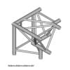 Фермы для сцены DURA TRUSS DT 43 C33-DLDR 3way corner 90